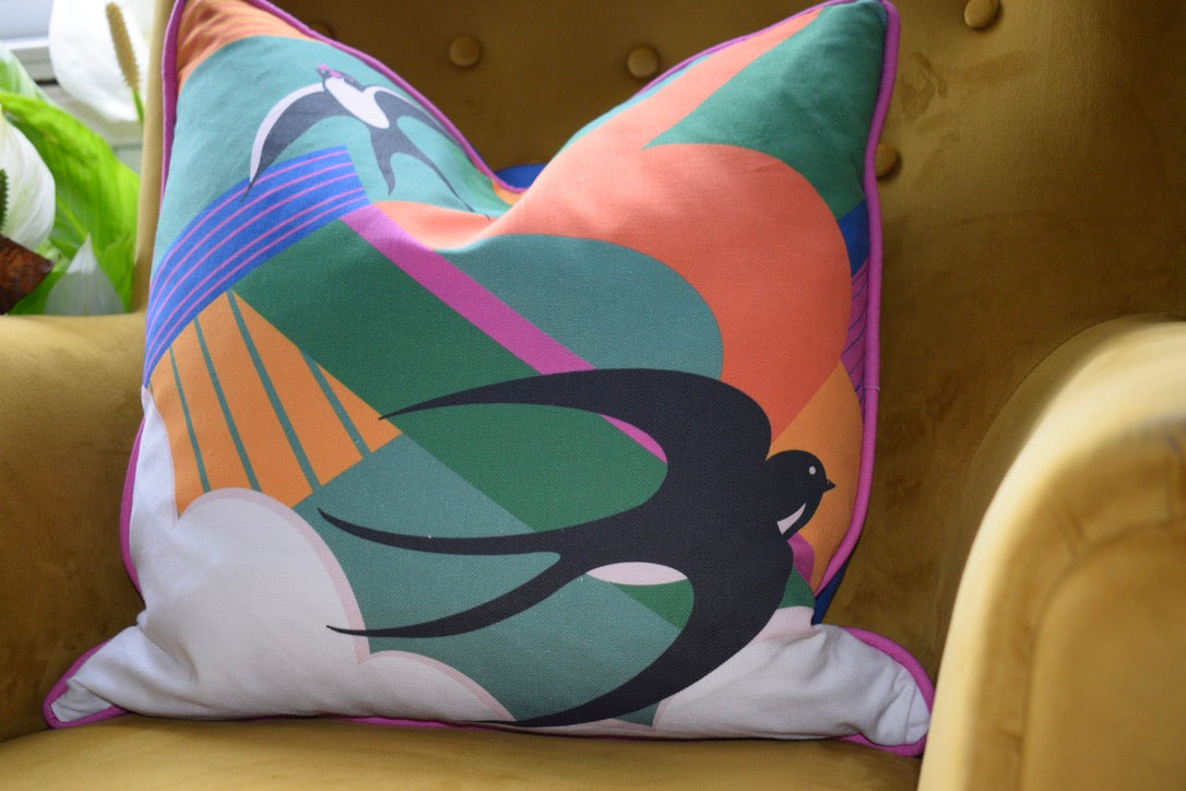 Swallows Cushion