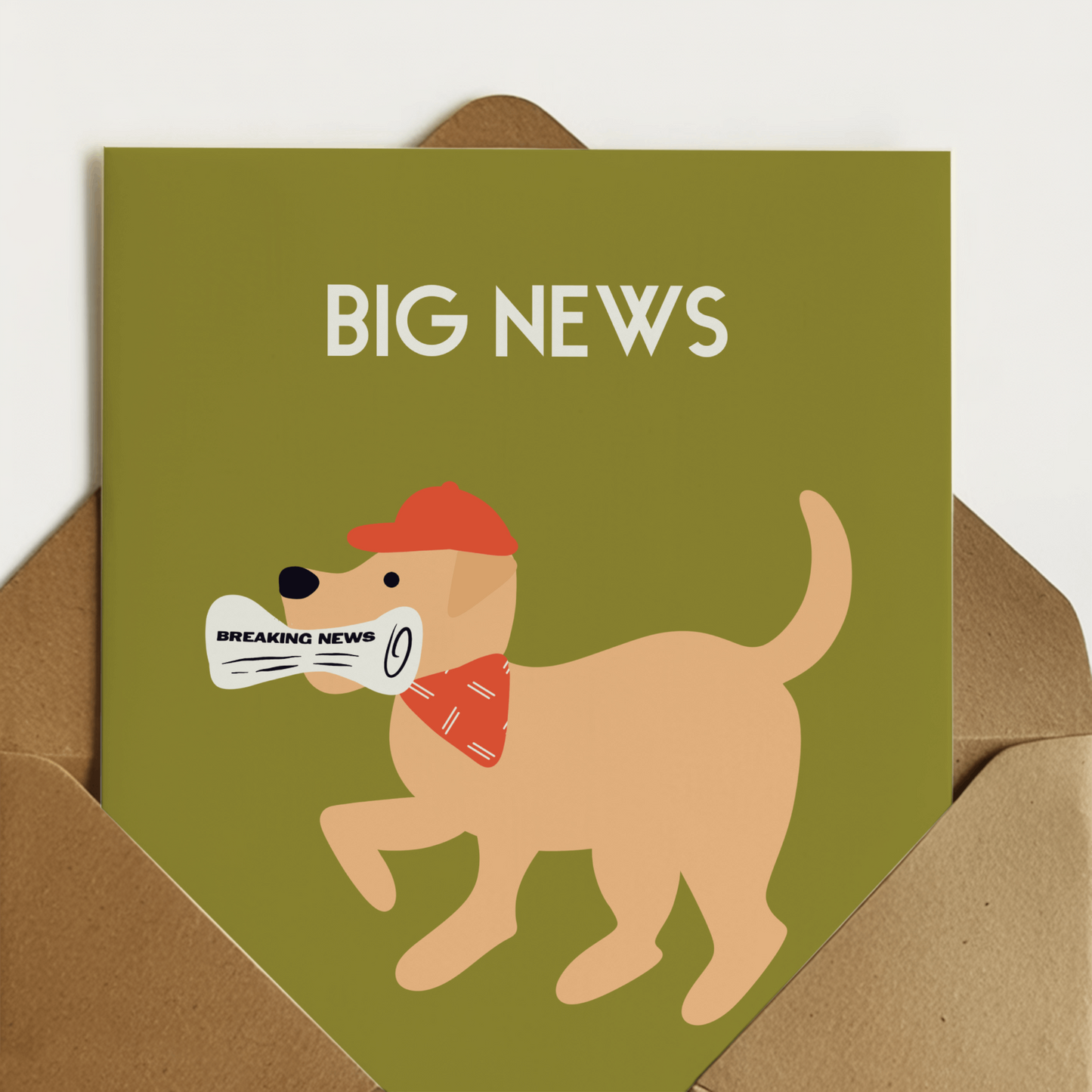 Labrador Cute Dog Birthday Card