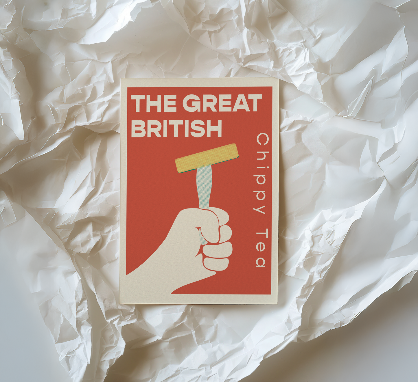 Chippy Tea Food Print