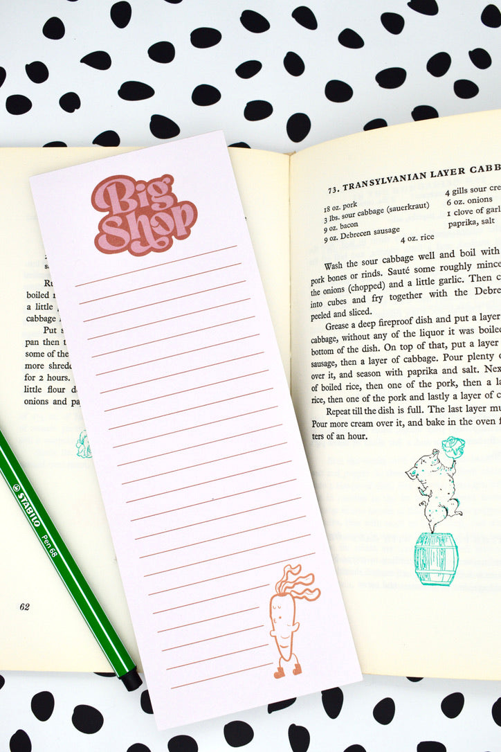 Meal Planner and List Pad Bundle
