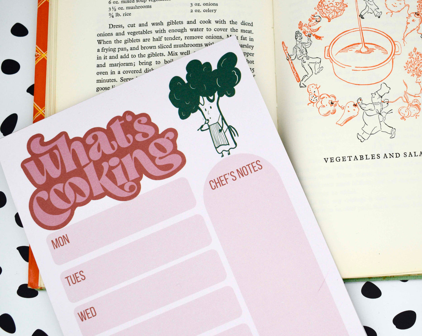 Meal Planner and List Pad Bundle