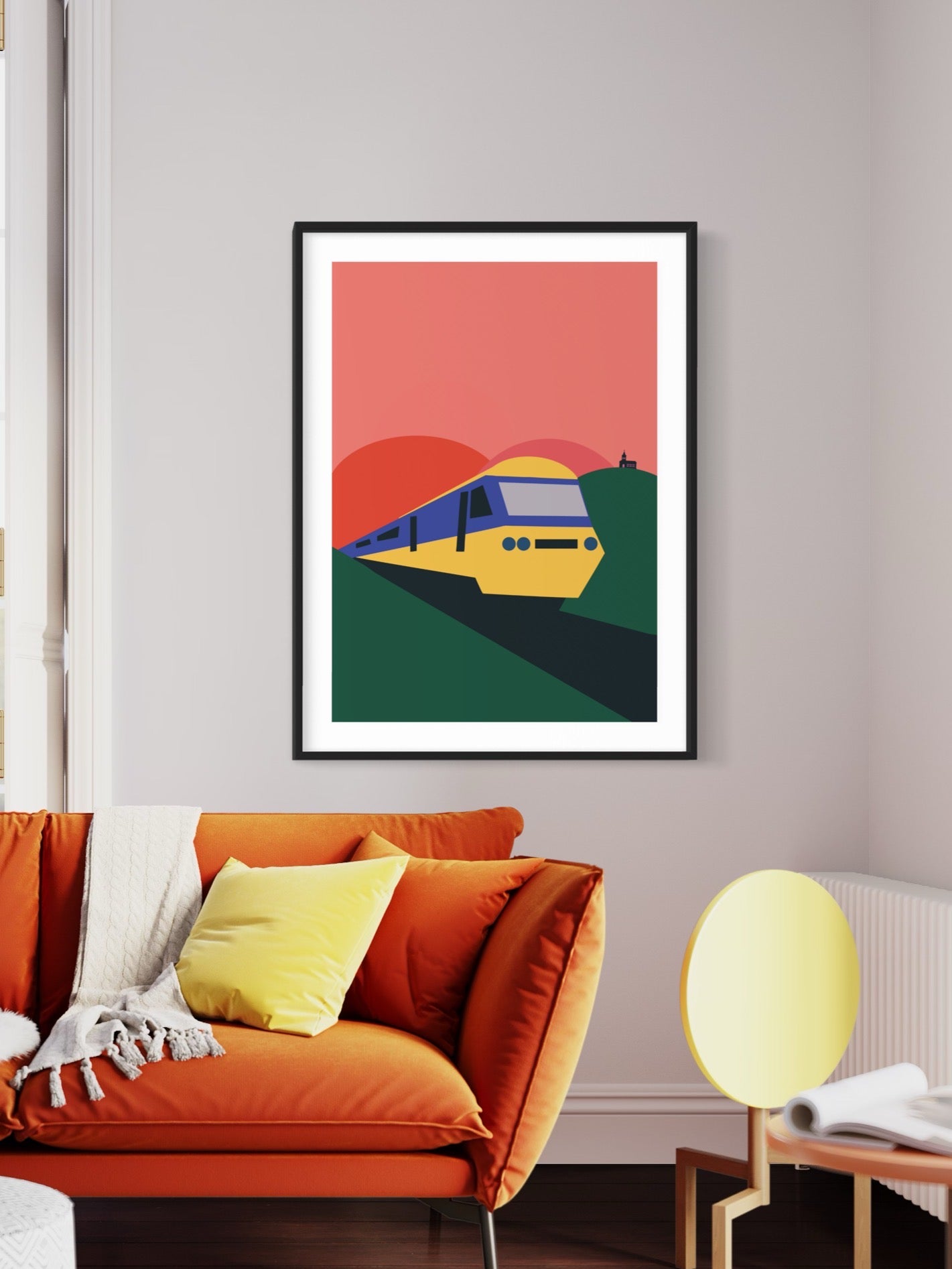 Inter City Train Print