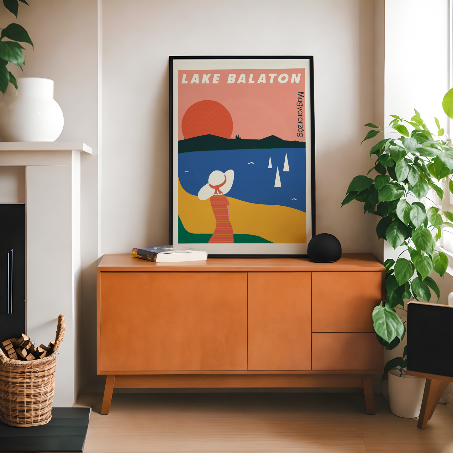 Seconds Lake Balaton, Hungary Travel A4 Print