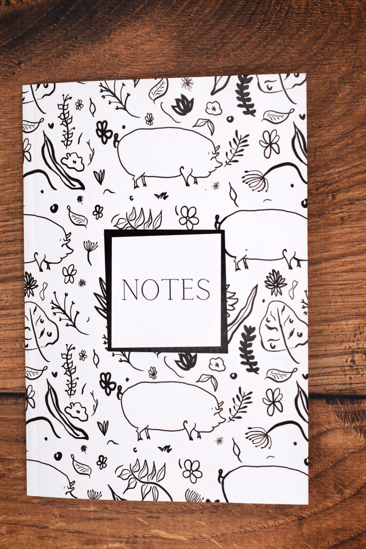 Pack of Four Illustrated Notepads