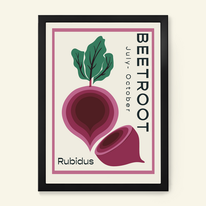 Vintage seed packaging. Kitchen prints. Purple art print. Vegetable garden art. 