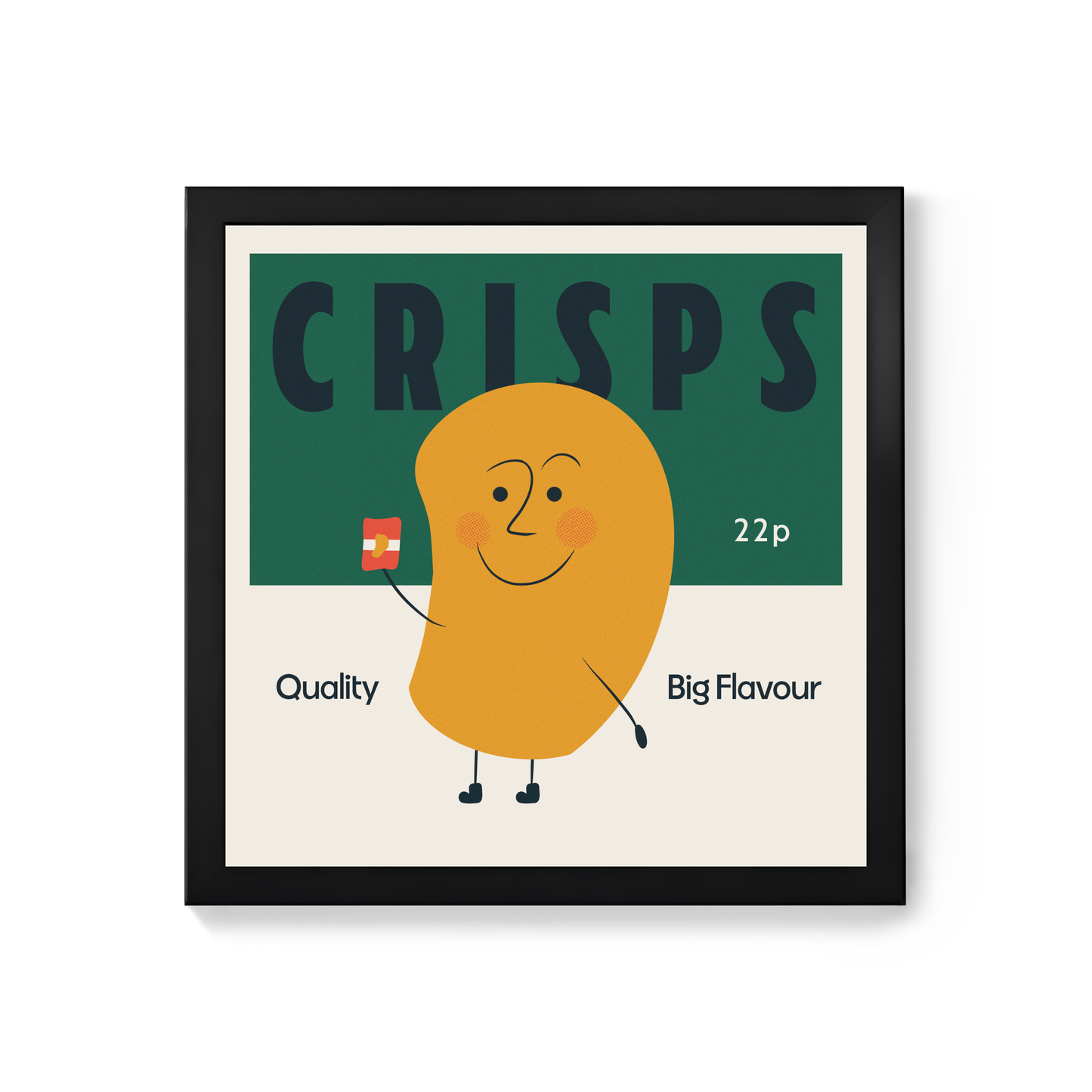 Seconds Crisps Square Print