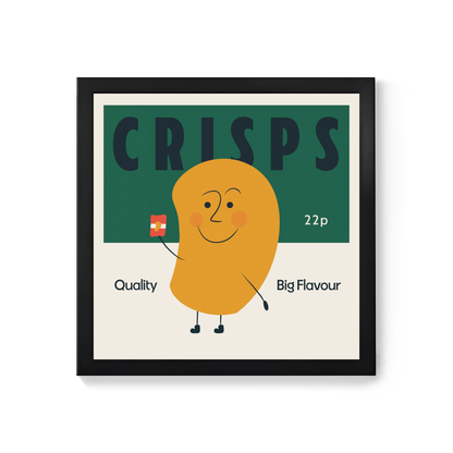 Seconds Crisps Square Print
