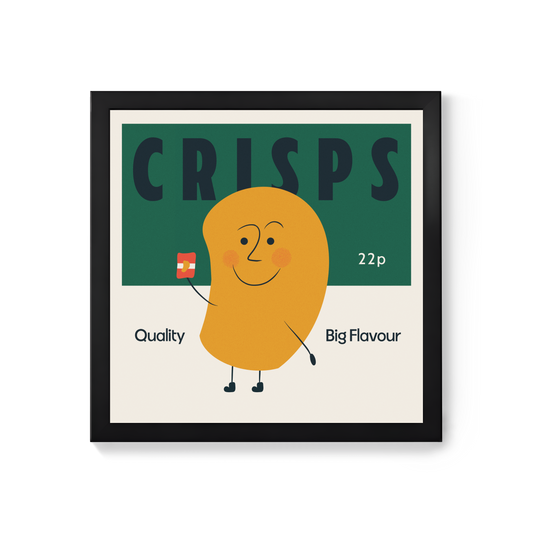 Seconds Crisps Square Print