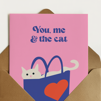 Little Egret Design Cat cards, Valentines Day 2026, Spring Summer Collection