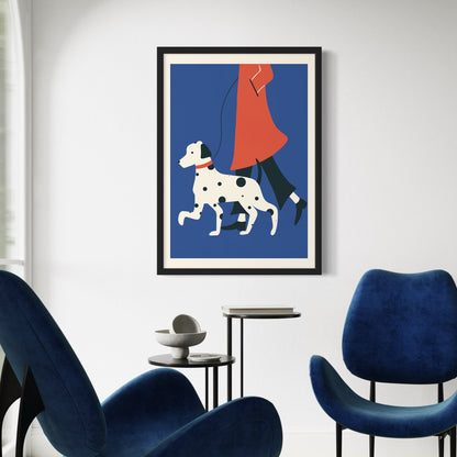 Gifts for dog lovers. Crufts. Retro dog wall art. 