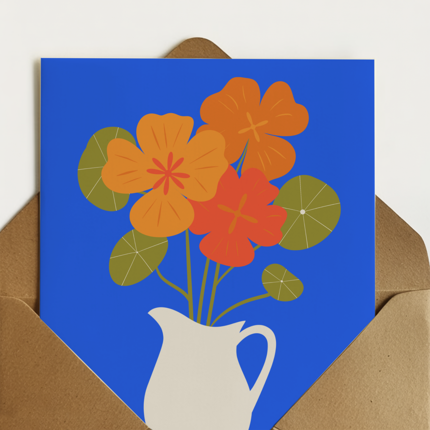 'Have a lovely birthday' floral greetings card