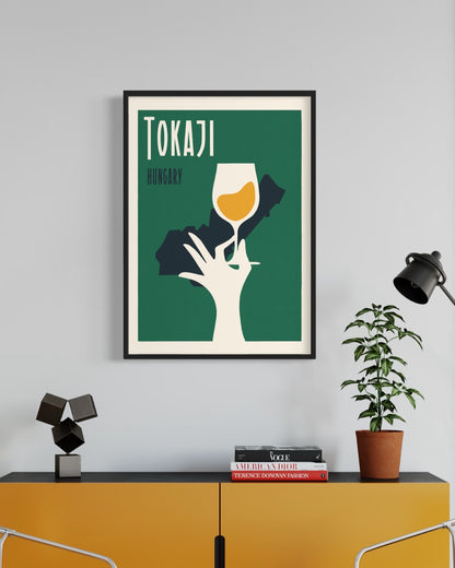 Tokaji Wine Print