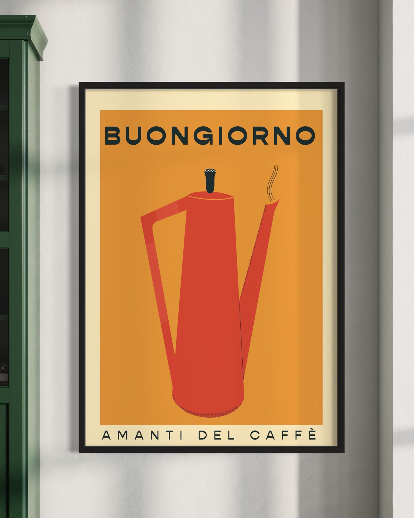 Retro Coffee Art Print