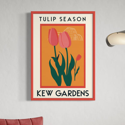 Kew Gardens London Travel Print