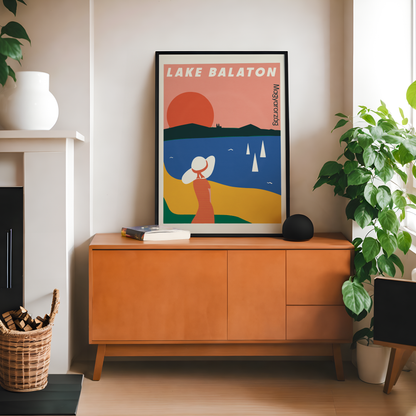 Seconds Lake Balaton, Hungary Travel A4 Print