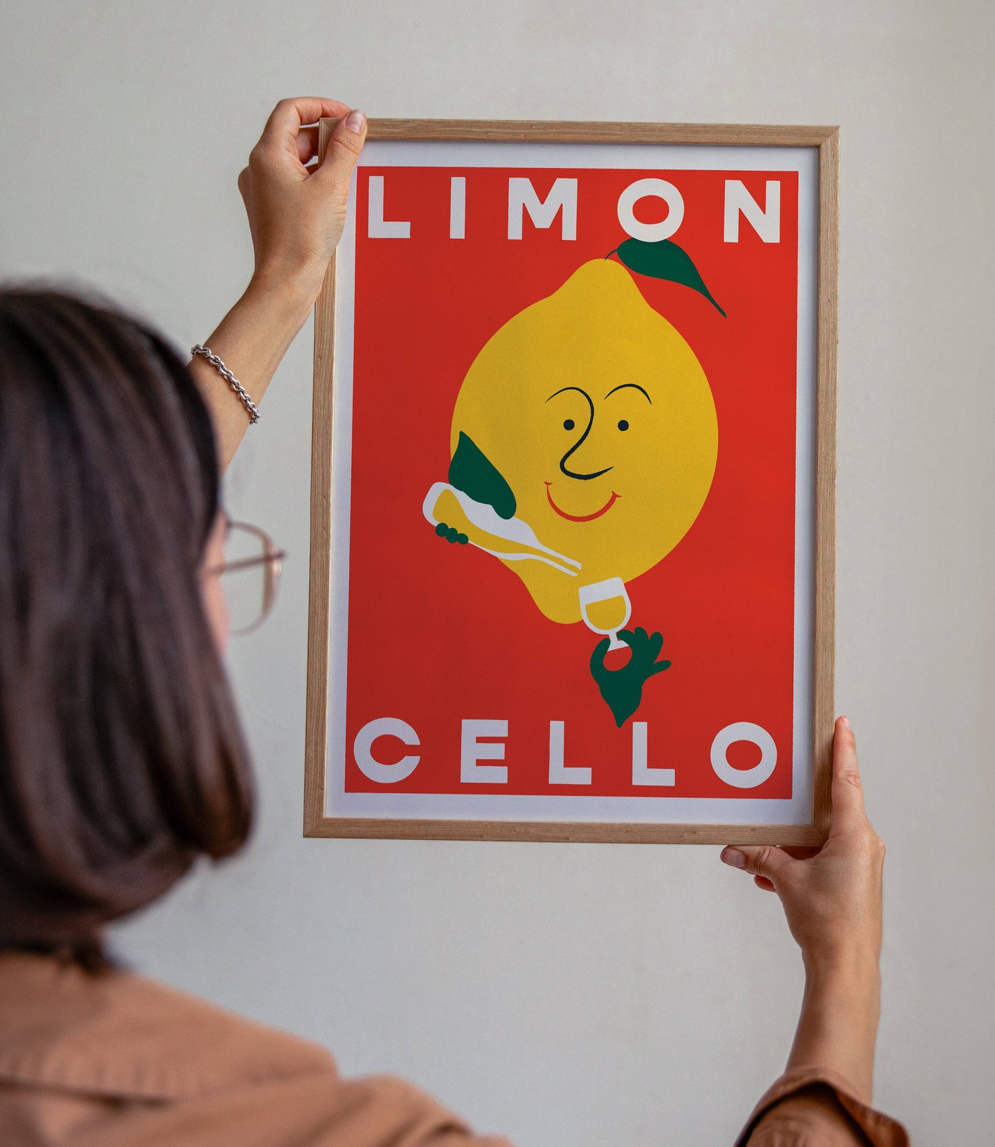 Limoncello Retro Drinks Print