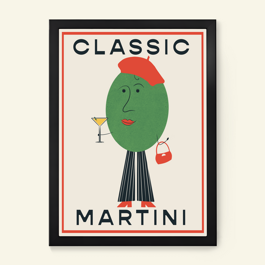 Classic Martini Cocktail Print