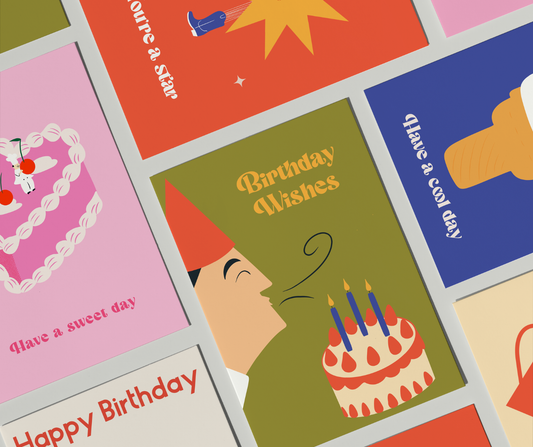 £1 Birthday cards