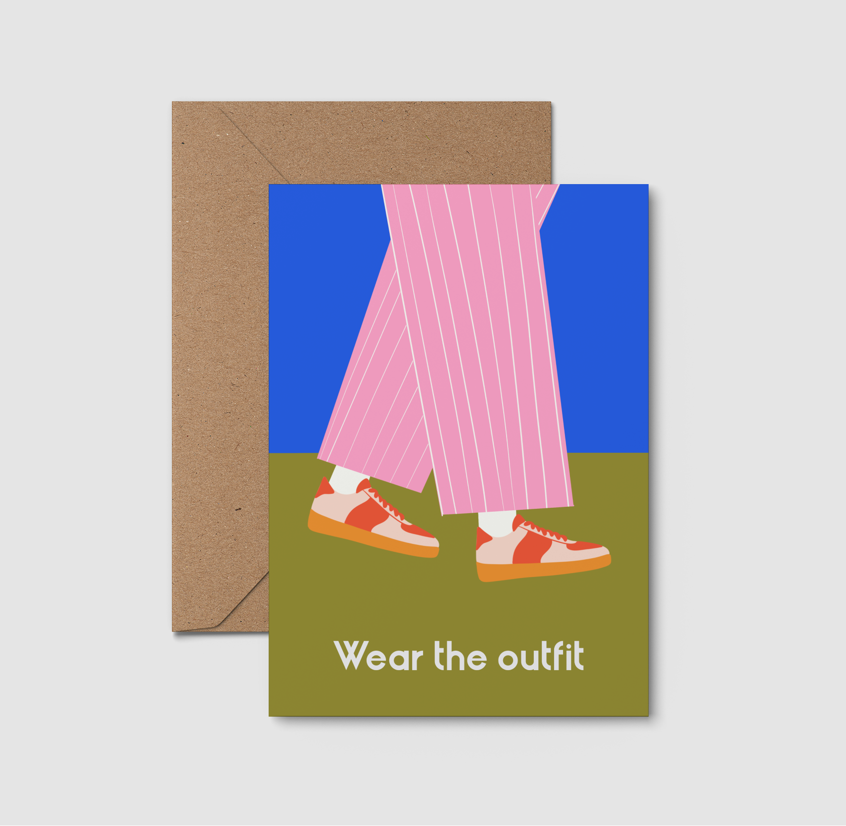 Greetings card for her. 